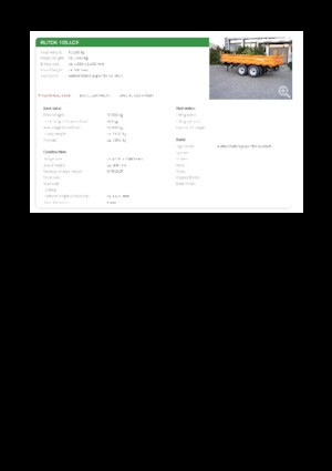 Platós pótkocsik Reisch RUTDK-105.LOF