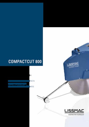 Burkolatvágók Lissmac Compactcut 800