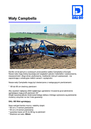 Elmunkálók DAL-BO UP 3,15