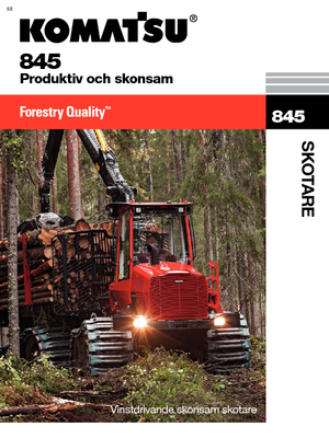 Kiközelítők Komatsu 845