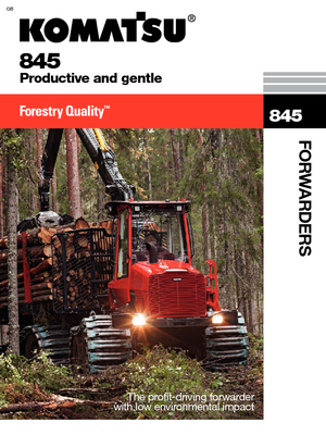 Kiközelítők Komatsu 845