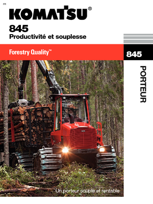 Kiközelítők Komatsu 845