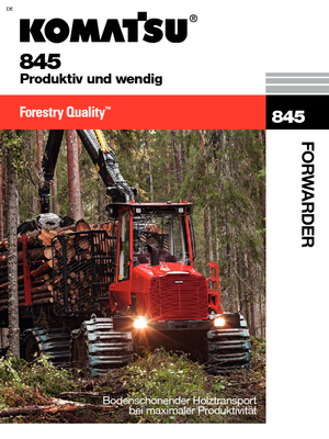 Kiközelítők Komatsu 845