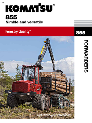 Kiközelítők Komatsu 855 6WD