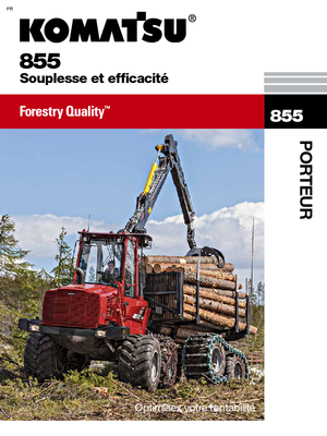 Kiközelítők Komatsu 855 6WD