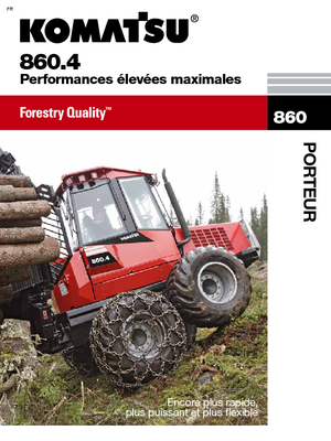 Kiközelítők Komatsu 860.4