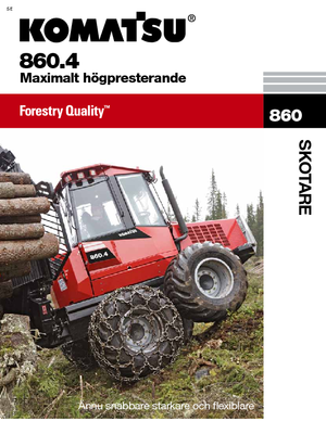 Kiközelítők Komatsu 860.4