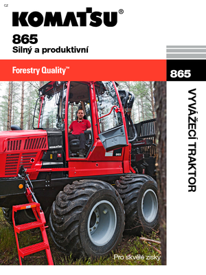Kiközelítők Komatsu 865 6WD