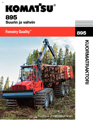 Kiközelítők Komatsu 895