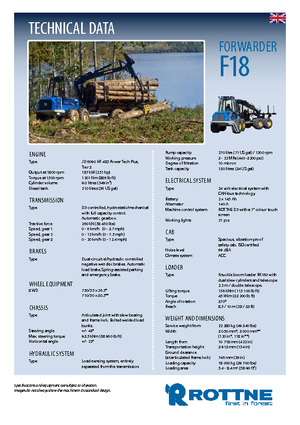 Kiközelítők Rottne F 18