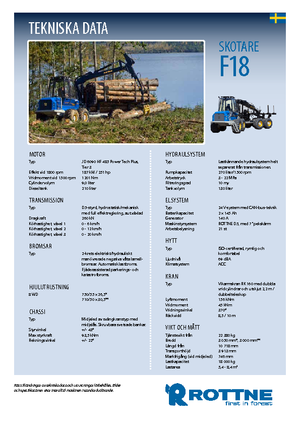 Kiközelítők Rottne F 18