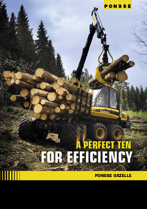 Kiközelítők Ponsse Gazelle