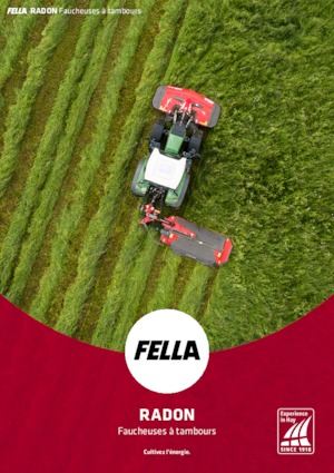 Elülső dobkaszák kond. Nélkül Fella Radon 3140 FP-V