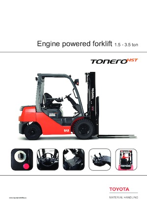 Dízel targoncák Toyota 06-8 FD 18F 