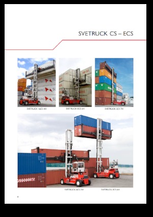 Dízel targoncák SVETRUCK ECS 7 H