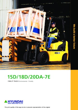 Dízel targoncák Hyundai 18D-7E