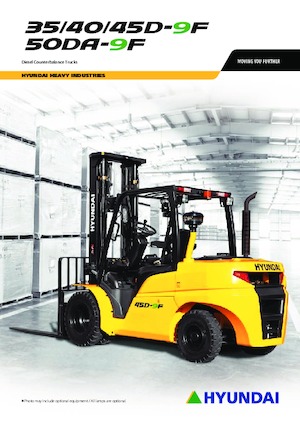 Dízel targoncák Hyundai 40D-9F