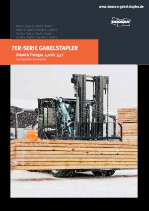 Dízel targoncák Doosan D55C-7