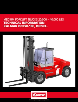 Dízel targoncák Kalmar DCE 160-12