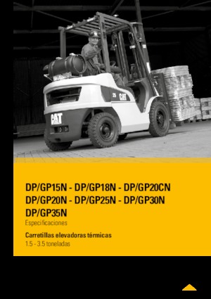 Dízel targoncák Caterpillar DP30N