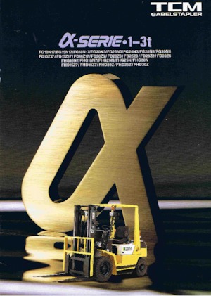 Dízel targoncák TCM FHD 15 T 3 Inoma