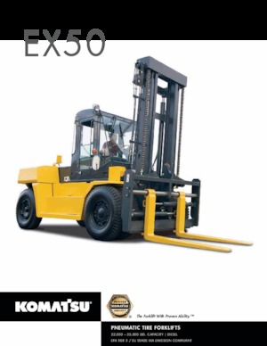 Dízel targoncák Komatsu FD100-8