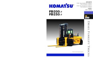 Dízel targoncák Komatsu FD200-7