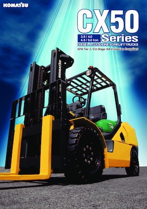 Dízel targoncák Komatsu FD40T-10