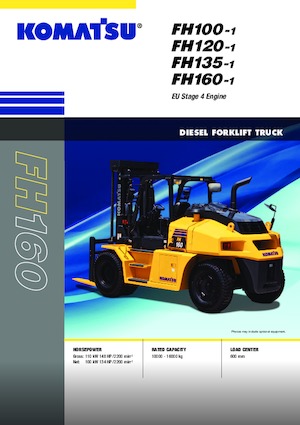 Dízel targoncák Komatsu FH160-1