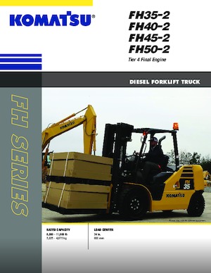 Dízel targoncák Komatsu FH50-2