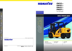 Dízel targoncák Komatsu FH45-2