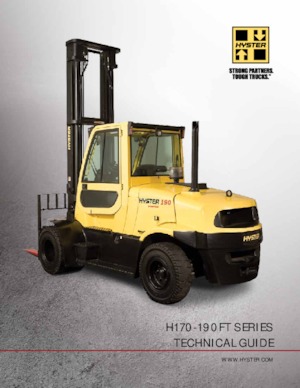 Dízel targoncák Hyster H190FT 