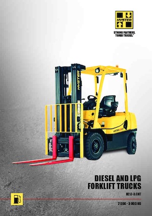 Dízel targoncák Hyster H2.5XT