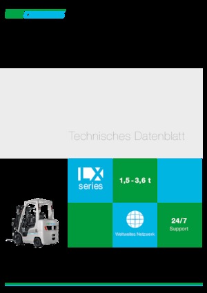 Dízel targoncák UniCarriers LX 35
