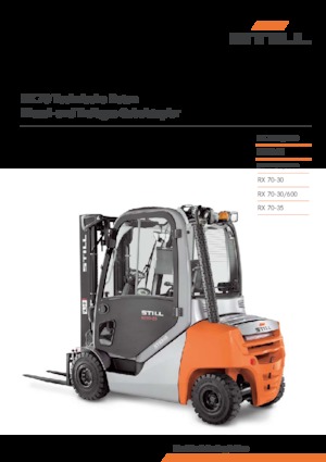 Dízel targoncák Still RX 70-30
