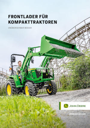 Homlokrakodók John Deere 120R MSL