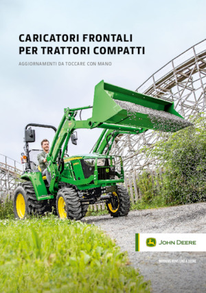 Homlokrakodók John Deere 120R MSL