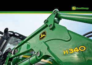 Homlokrakodók John Deere H360 HSL