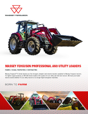 Homlokrakodók Massey Ferguson MF 936X