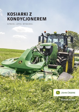 Elölre szerelhető kaszák - tárcsa és cond. John Deere F350R
