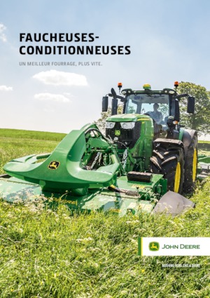 Elölre szerelhető kaszák - tárcsa és cond. John Deere F350R
