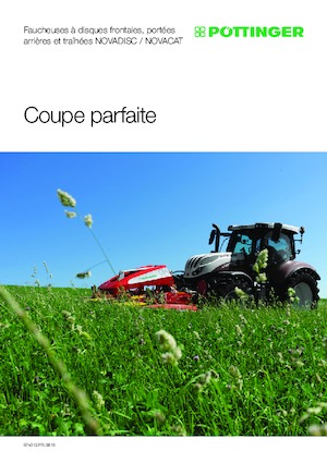 Előre szerelhető kaszák - tárcsa cond. nélkül Pöttinger NovaCat 351 Alpha Motion Master