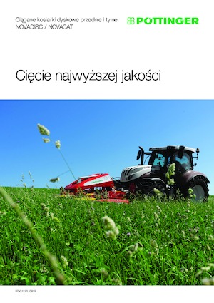 Előre szerelhető kaszák - tárcsa cond. nélkül Pöttinger NovaCat 301 Alpha Motion Master