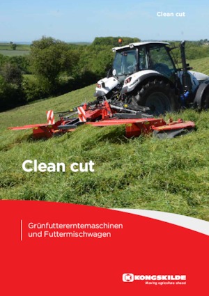 Előre szerelhető kaszák - tárcsa cond. nélkül Kongskilde SMF 3005