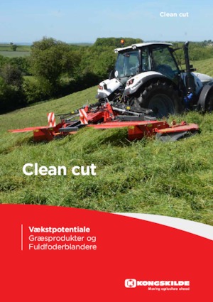 Előre szerelhető kaszák - tárcsa cond. nélkül Kongskilde SMF 3005