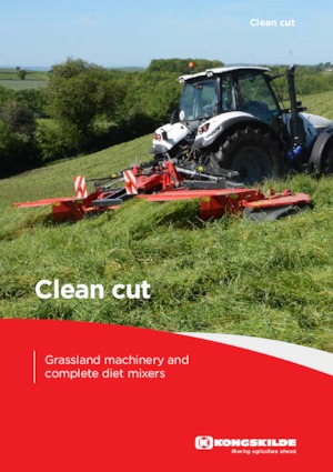 Előre szerelhető kaszák - tárcsa cond. nélkül Kongskilde SMF 3005