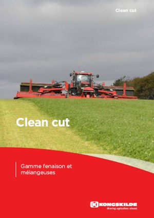 Előre szerelhető kaszák - tárcsa cond. nélkül Kongskilde SMF 3005