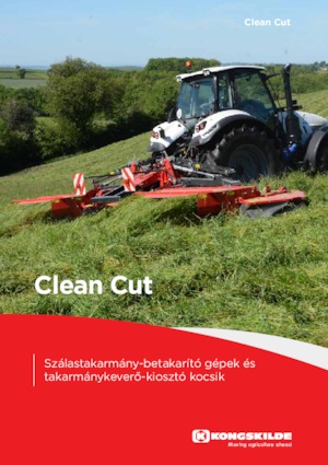 Előre szerelhető kaszák - tárcsa cond. nélkül Kongskilde SMF 3005