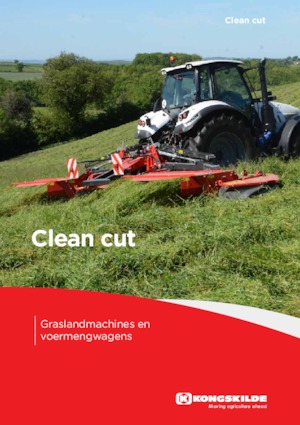 Előre szerelhető kaszák - tárcsa cond. nélkül Kongskilde SMF 3005