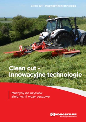 Előre szerelhető kaszák - tárcsa cond. nélkül Kongskilde SMF 3005